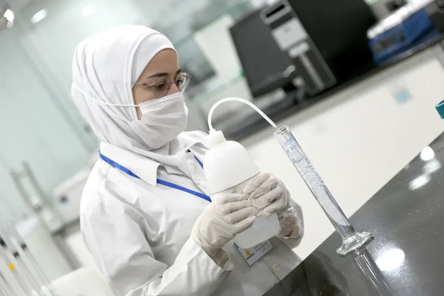 ALPHA quality control laboratory