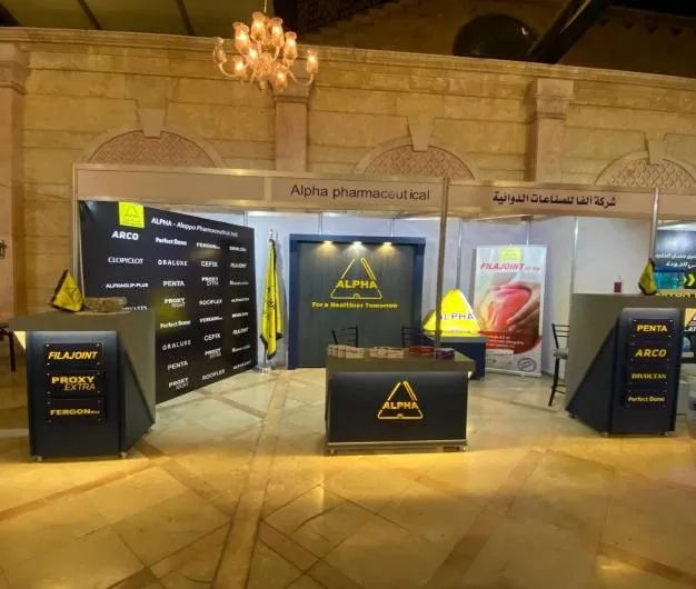 ALPHA exhibition stand